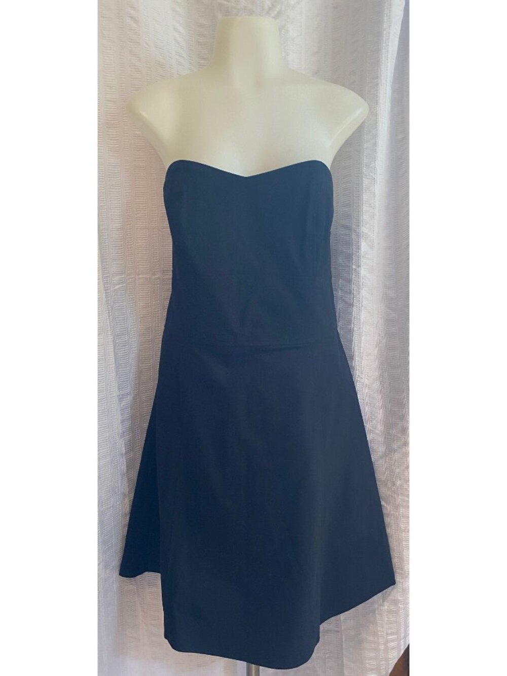 Issac Mizrahi For Target Black Strapless Fit & Flare Dress